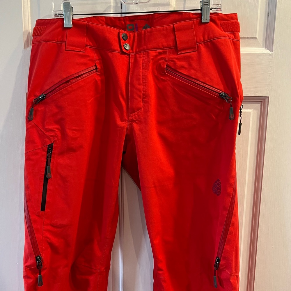 Red Stio Environ ski snow pants Large - great condition